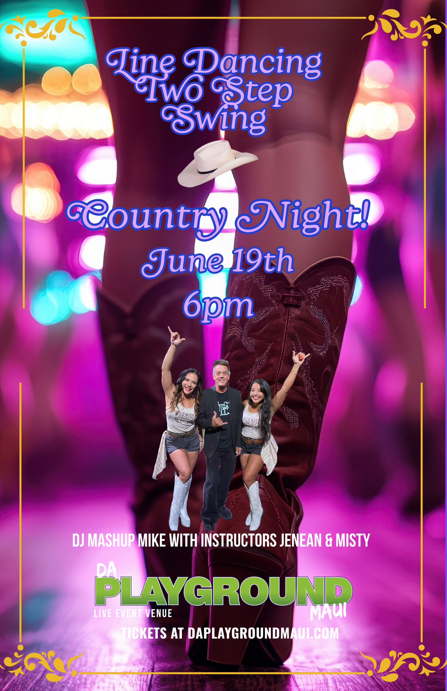 LINE DANCING, SWING & TWO STEP!