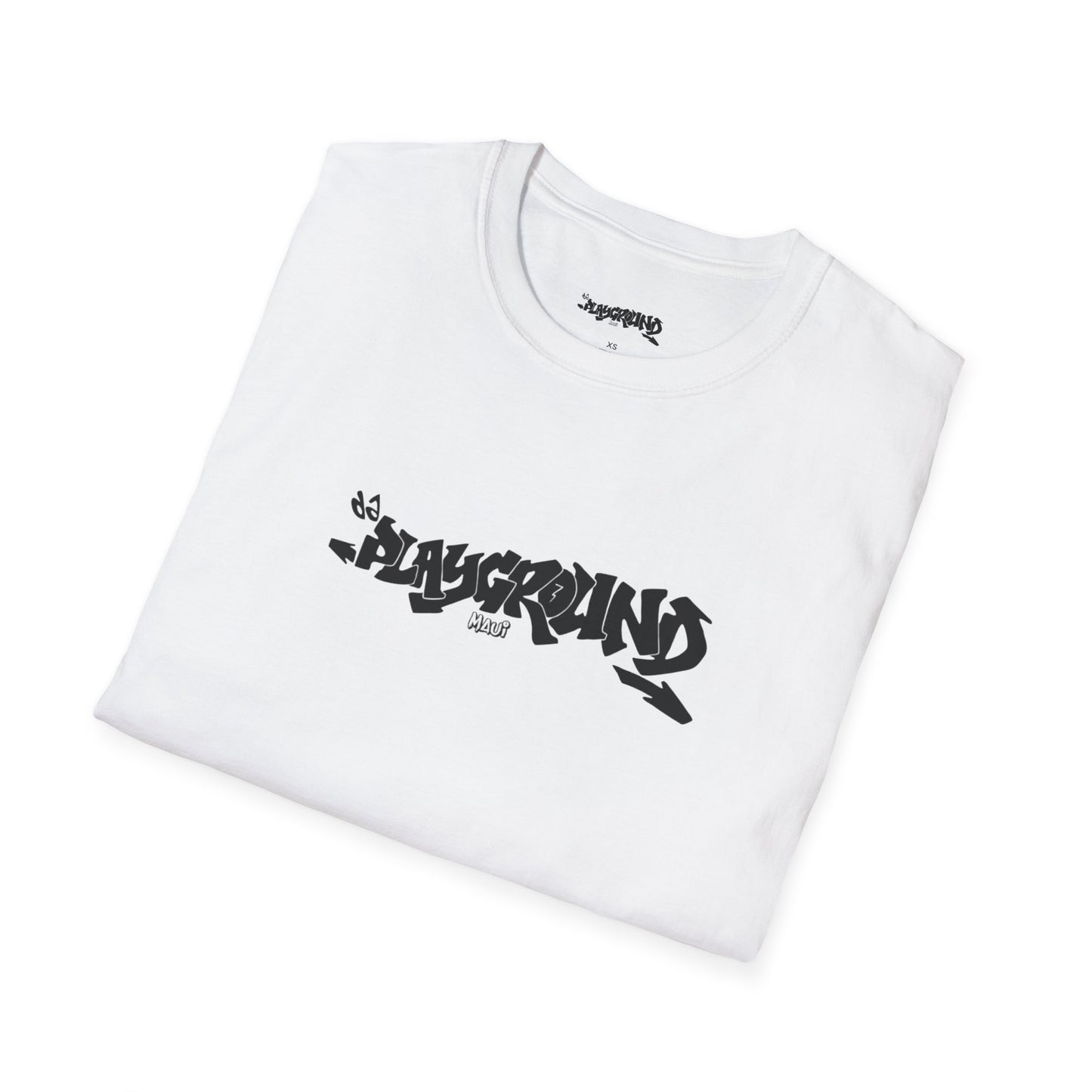 Retro Playground Logo Unisex Softstyle T-Shirt