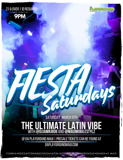 FIESTA SATURDAYS