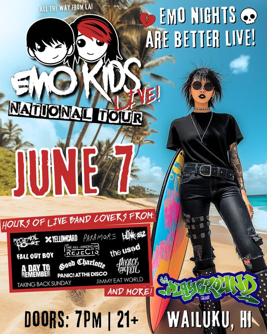 EMO KIDS LIVE - NATIONAL TOUR