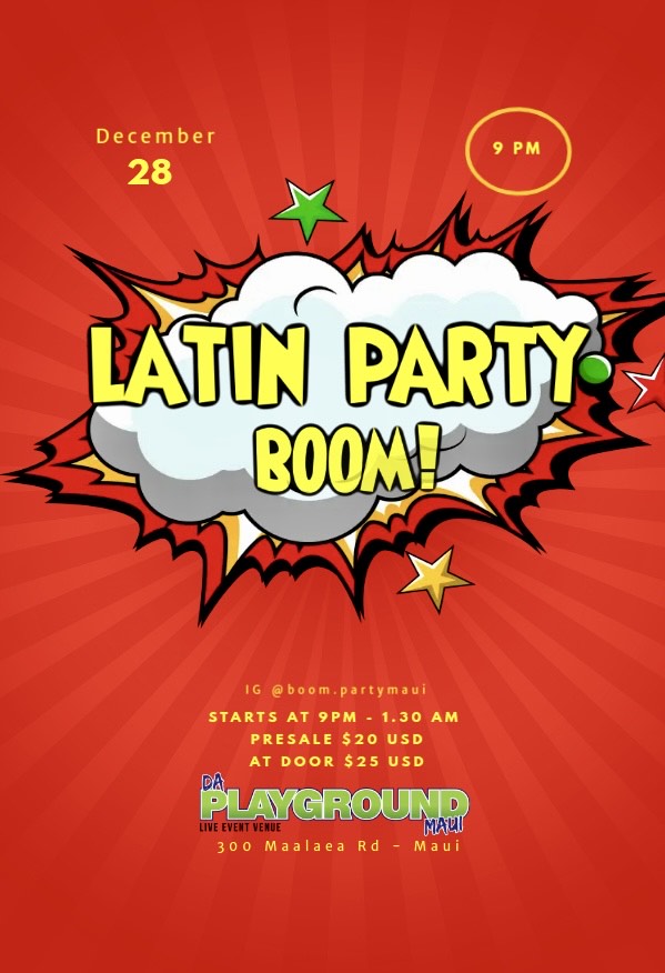 LATIN PARTY BOOM!